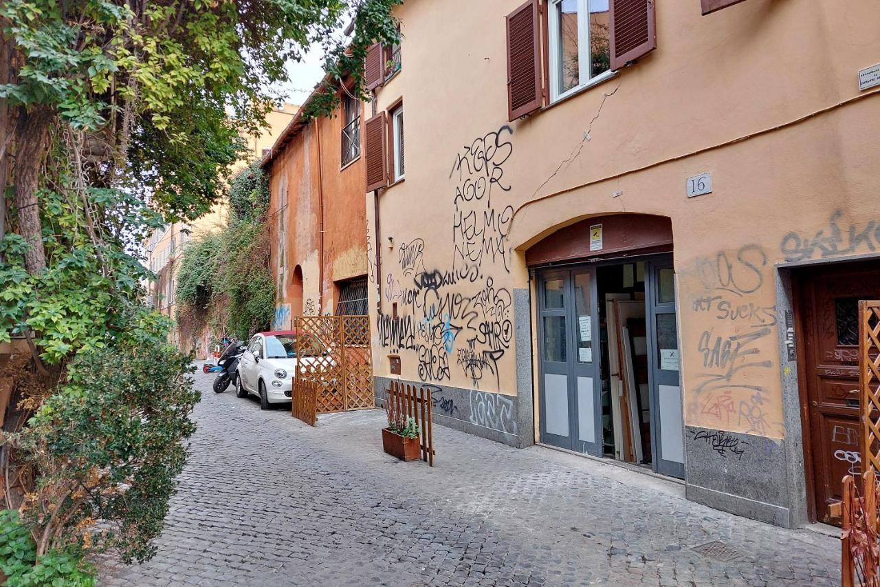 로마 Trastevere Charming Loft 아파트 외부 사진