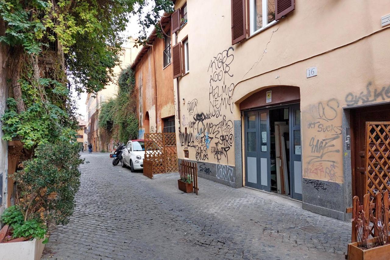 로마 Trastevere Charming Loft 아파트 외부 사진